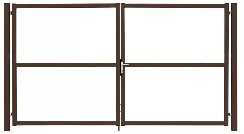 Ворота Colority Zinc Lock 1,5х3,5 RAL 8017 В.333-300-0-03 GL купить в краснодаре