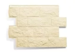 Фасадные панели Альта-Профиль. Туф ЭКО (0,796х0,591м) Песчаный купить в краснодаре