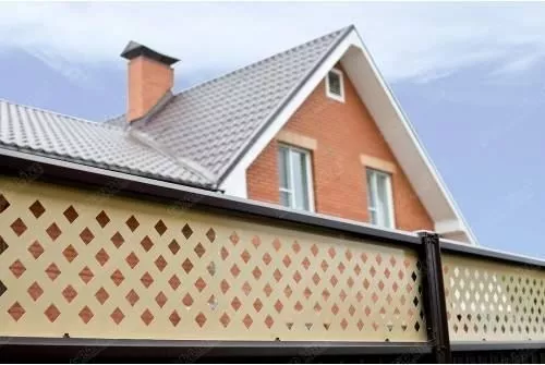 Полотно декоративное 360х2500 RAL 1014 GL купить в краснодаре