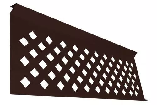 Полотно декоративное 360х2500 RAL 8017 GL купить в краснодаре