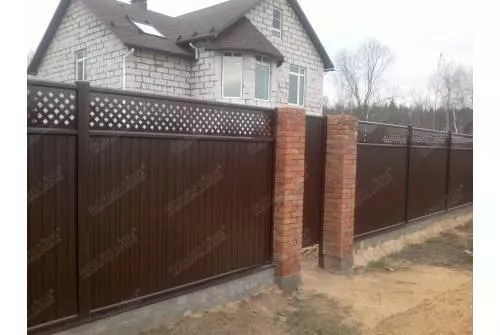 Калитка Estet 2,0х1 RAL 8017 GL купить в краснодаре