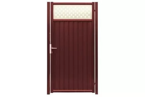 Калитка Estet Plus 2,0х1 RAL 3005/1014 GL купить в краснодаре