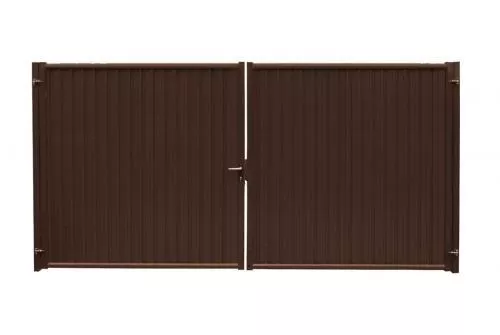 Ворота Estet 2,0х3,6 RAL 8017 GL купить в краснодаре