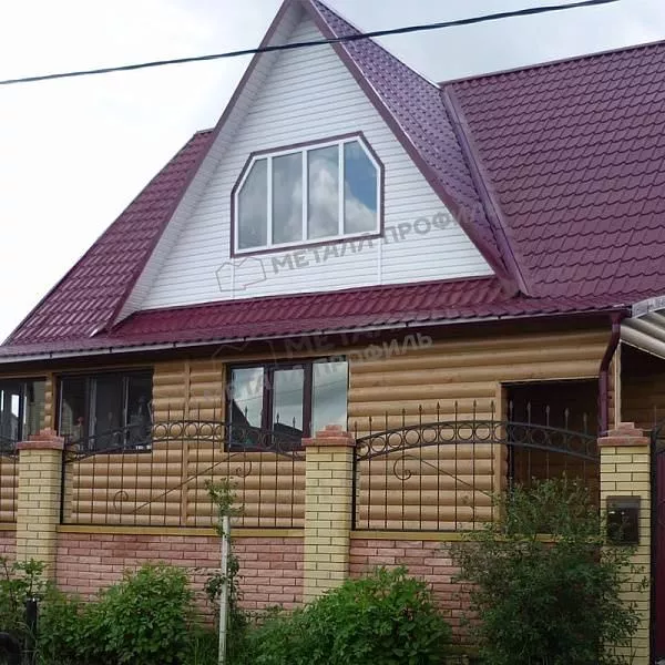 Сайдинг МЕТАЛЛ ПРОФИЛЬ Woodstock-Т-28х330 (ECOSTEEL_T-01-Сосна-0.5) купить в краснодаре