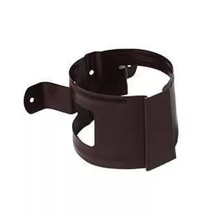 Держатель трубы D90 (на дерево) МП GrandSystem. RAL 8017 Коричневый купить в краснодаре