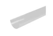 Желоб водосточный D125х3000 мм. МП GS-lite. RAL 9003 Белый – Купить оптом и в розницу