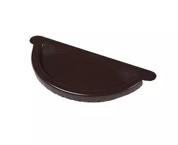 Заглушка желоба D125. МП GrandSystem. RAL 8017 Коричневый купить в краснодаре