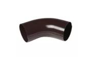 Колено сливное D90х60°. МП GrandSystem. RAL 8017 Коричневый – Купить оптом и в розницу