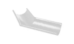 Угол желоба внутренний D125х90°. МП GS-lite. RAL 9003 Белый. Цена: 489 руб. Артикул: MP_voda_GS_Lite_1_002