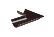 Угол желоба наружный D125х90°. МП GrandSystem. RAL 8017 Коричневый – Купить оптом и в розницу