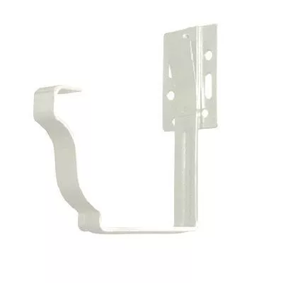 Держатель желоба карнизный Металл Профиль 120х86 мм Бюджет (3мм) PE RAL 9003 Белый купить в краснодаре