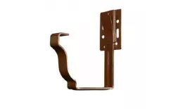 Держатель желоба карнизный Металл Профиль 120х86 мм Бюджет (3мм) PE RAL 8017 Коричневый. Цена: 162 руб. Артикул: MP_voda_Budjet_120_3