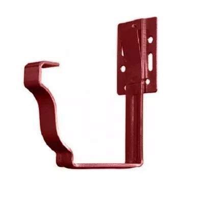 Держатель желоба карнизный Металл Профиль 120х86 мм Бюджет (3мм) PE RAL 3011 Коричнево-красный купить в краснодаре