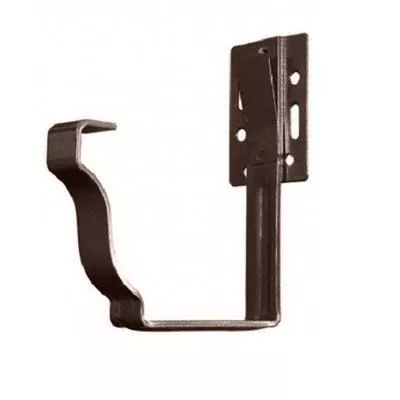 Держатель желоба карнизный Металл Профиль 120х86 мм Бюджет (3мм) PE RR 32 Темно-коричневый купить в краснодаре