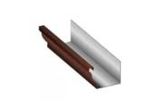 Желоб водосточный 120х86х3000 Металл Профиль. Бюджет. RAL 8017 Коричневый – Купить оптом и в розницу