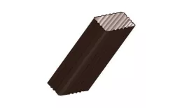 Труба водосточная 76х102х2000, Металл Профиль. Бюджет. PE RR 32 Темно-коричневый. Цена: 633 руб. Артикул: MP_voda_Budjet_104_5