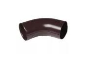 Колено трубы сливное 60° Металл Профиль Престиж D100 RAL 8017 Коричневый – Купить оптом и в розницу
