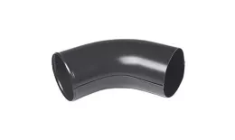 Колено трубы сливное 60° Металл Профиль Престиж D100 RAL 7024 Серый графит. Артикул: MP-VS18_3