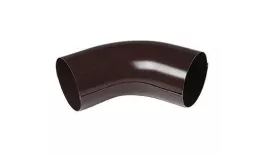 Колено трубы 60° Металл Профиль Престиж D100 RAL 8017 Коричневый. Артикул: MP-VS17_4