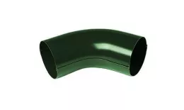 Колено трубы 60° Металл Профиль Престиж D100 RAL 6005 Зеленый. Артикул: MP-VS17_2
