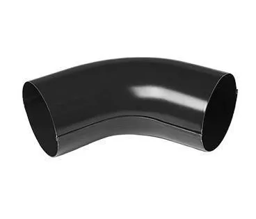 Колено трубы 60° Металл Профиль Престиж D100 RAL 9005 Черный темный купить в краснодаре