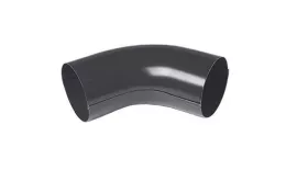 Колено трубы 60° Металл Профиль Престиж D100 RAL 7024 Серый графит. Артикул: MP-VS17_3