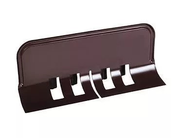 Ограничитель перелива универсальный Металл Профиль Престиж D125х100 RAL 8017 Коричневый купить в краснодаре