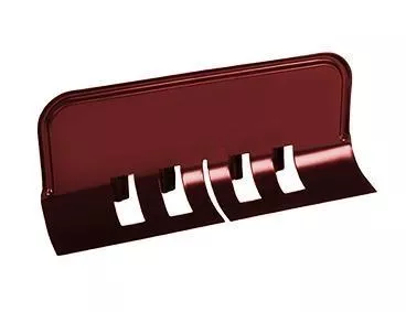 Ограничитель перелива универсальный Металл Профиль Престиж D125х100 RAL 3005 Красное вино купить в краснодаре