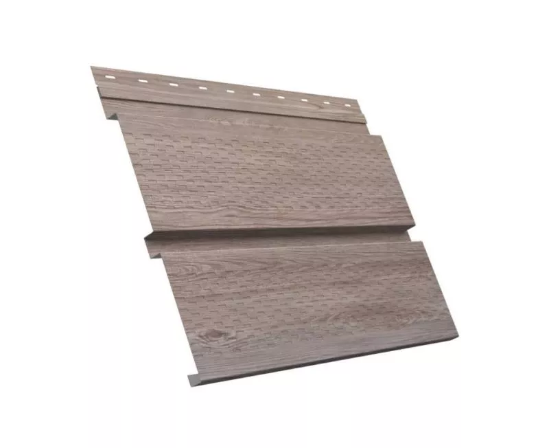 Софит металл GL с центральной перфорацией Print Elite 0,45 мм White Wood белое дерево купить в краснодаре