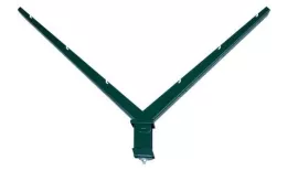 Наконечник V на столб 62х55 RAL 6005 GL. Цена: 1402 руб. Артикул: 24794