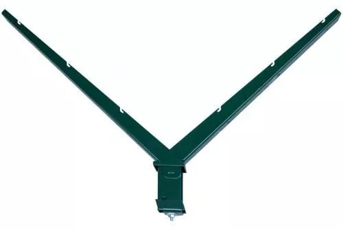 Наконечник V на столб 62х55 RAL 6005 GL купить в краснодаре