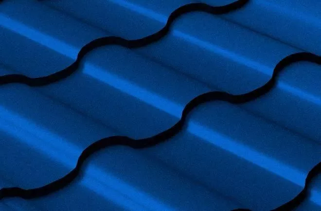 Металлочерепица Grand Line Кредо (Kredo) 0.45 Полиэстер RAL 5002 ультрамариново-синий купить в краснодаре