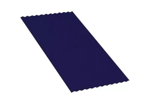 Профнастил МП18 A Полиэстер 0,45 мм RAL 5002 Ультрамариново-синий купить в краснодаре