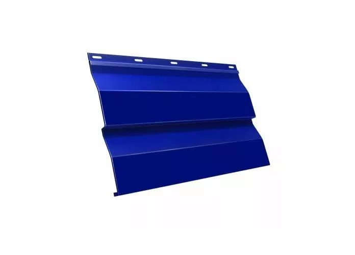 Металлический сайдинг Grand Line Корабельная доска PE 0,45 мм RAL 5002 Ультрамариново-синий купить в краснодаре