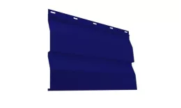 Металлический сайдинг Металл Профиль Корабельная доска PE 0,45 мм RAL 5002 Ультрамариново-синий. Цена: 728 руб. Артикул: MetalS97