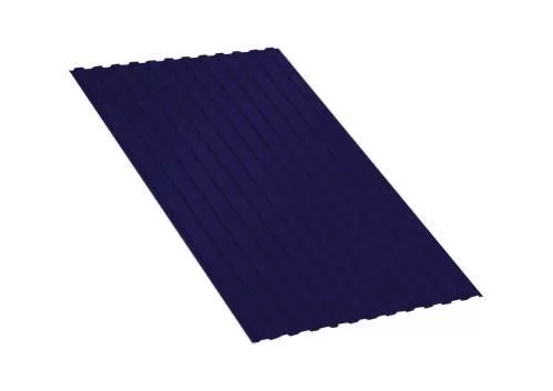 Профнастил МП10 B NormanMP 0,5 мм RAL 5002 Ультрамариново-синий купить в краснодаре