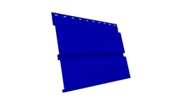 Металлический сайдинг Grand Line Квадро Брус PE 0,45 мм RAL 5002 Ультрамариново-синий. Цена: 812 руб. Артикул: GrandLine-MS939