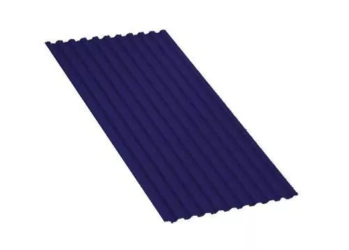 Профлист С21 A Полиэстер 0,45 мм RAL 5002 Ультрамариново-синий купить в краснодаре