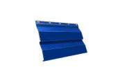 Металлический сайдинг Grand Line Корабельная доска XL Satin 0,5 мм RAL 5005 Сигнальный синий – Купить оптом и в розницу