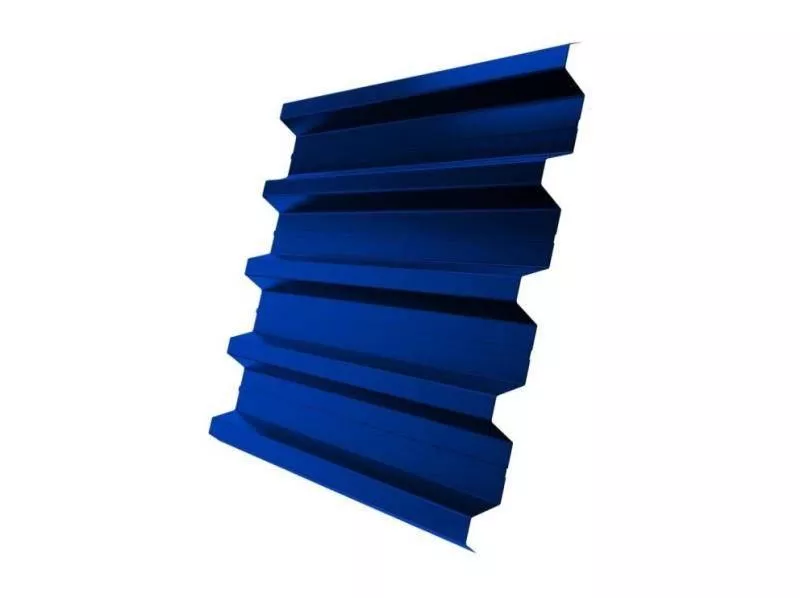 Профнастил Grand Line Н60 R Satin 0,5 мм RAL 5005 Сигнальный синий купить в краснодаре
