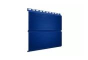 Металлический сайдинг Grand Line ЭкоБрус Гофр Satin 0,5 мм RAL 5005 Сигнальный синий – Купить оптом и в розницу