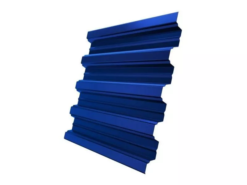 Профнастил Grand Line H75 R Полиэстер 0,7 мм RAL 5005 Сигнальный синий купить в краснодаре