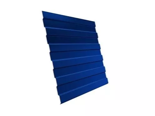 Профнастил Grand Line С8 A Satin 0,5 мм RAL 5005 Сигнальный синий купить в краснодаре