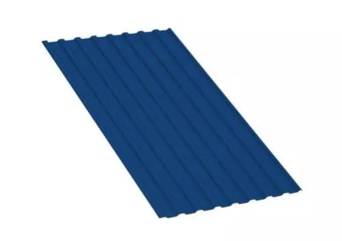 Профнастил МП20 B Полиэстер 0,65 мм RAL 5005 Сигнальный синий купить в краснодаре