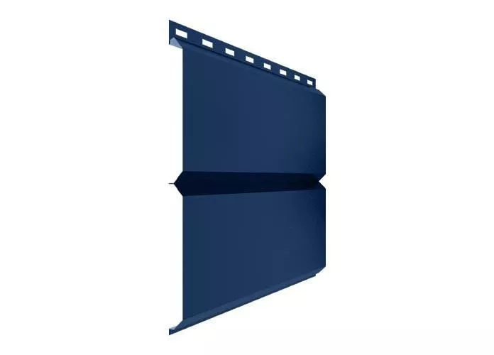 Металлический сайдинг Металл Профиль Lбрус PE 0,45 мм RAL 5005 Сигнальный синий купить в краснодаре