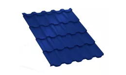 Металлочерепица Трамонтана-XL NormanMP 0.5 мм RAL 5005 Сигнальный синий. Цена: 638 руб. Артикул: tramont_03-5005xl