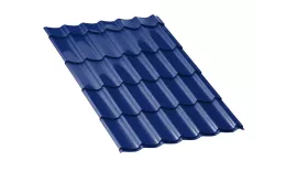 Металлочерепица Ламонтерра-Х Полиэстер 0.4 мм RAL 5005. Цена: 408 руб. Артикул: sup-eco5005