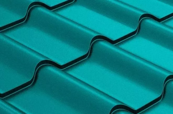 Металлочерепица Grand Line Камея (Kamea) 0,45 Полиэстер RAL 5021 водная синь купить в краснодаре