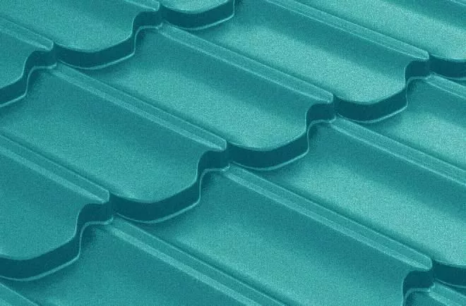 Металлочерепица Grand Line Квинта плюс (Kvinta Plus) 0,45 Полиэстер RAL 5021 водная синь купить в краснодаре