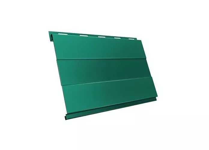 Металлический сайдинг Grand Line Вертикаль Проф PE 0,45 мм RAL 5021 Водная синь купить в краснодаре